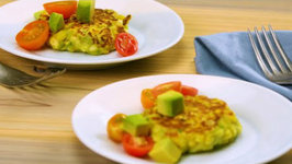 Fitter Corn Fritters With Avocado