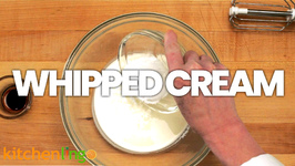 Whipped Cream: the Kitchen Lingo Definition