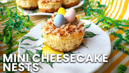 Dessert Recipe-Mini Cheesecake Nests