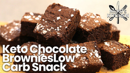Keto Chocolate Brownies - Low Carb Snack