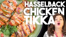 Hasselback CHICKEN TIKKA - Healthy & Easy recipe