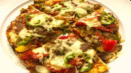 Low Carb Keto Crust less Pizza