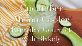 Cucumber Melon Cooler Cocktail