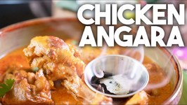 Chicken Angara - Restaurant Style Smoked Curry