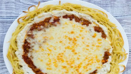 Vegetarian Spaghetti Pie