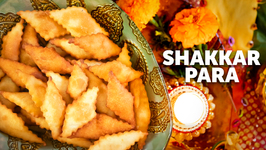 Shakkar Para Or Shankar Pali - Crispy Fried Cookies