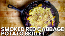 Smoked Red Cabbage Potato Skillet