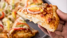 Cheese Burst Pizza -Homemade Domino's Restaurant Style