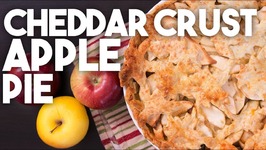 CHEDDAR Crust APPLE PIE -Thanksgiving Savoury And Sweet Dessert