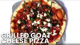 Grilled Goat Cheese Pizza: Kettle Pizza Accessory