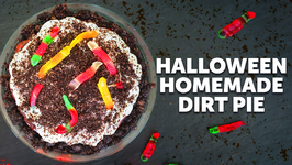 Halloween Homemade Dirt Pie