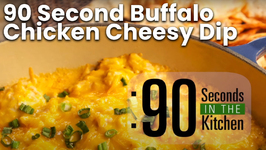 90 Second Buffalo Chicken Cheesy Dip