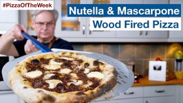 Nutella And Mascarpone Wood Fired Pizza