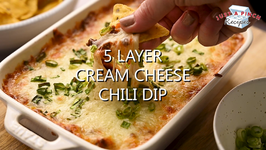 5 Layer Cream Cheese Chili Dip