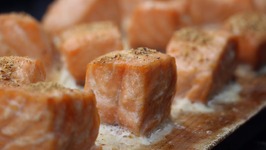 Salmon Maple Bites