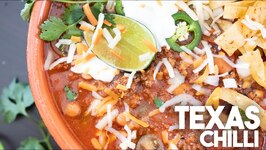 Texas Style Chilli - Hearty Chilli With The Flavours Of The South