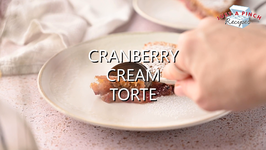 Cranberry Cream Torte