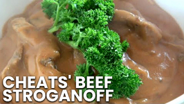Cheats' Beef Stroganoff - Slow Cooker Recipe