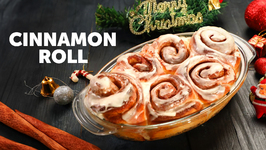 Cinnabon Cinnamon Rolls At Home - Christmas Morning Breakfast - Eggless Cinnamon Rolls