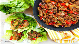 Dinner Recipe- Asian Style Turkey Lettuce Wraps