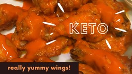 Keto Spicy Buffalo Chicken Wings- Dollar Tree Wing Sauce