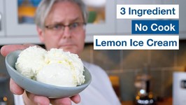3 Ingredient No Cook Lemon Ice Cream