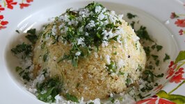 Potato And Peas Upma Recipe - Popular Indian Breakfast Recipe - Divine Taste With Anushruti