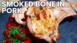 Smoked Bone In Pork With Smoked Plum Chutney
