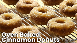 Oven Baked Cinnamon Donuts