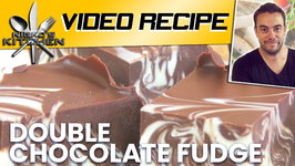 Double Chocolate Fudge (3 Ingredients)