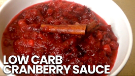 Low Carb Cranberry Sauce - Keto Friendly