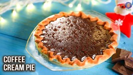 Coffee Cream Pie Recipe - How To Make Chocolate and Coffee Cream Pie - Homemade Dessert Pie Ideas