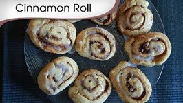 Cinnamon Roll-Tea Time Baked Cookie-Quick Snack Recipe By Annuradha Toshniwal