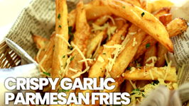 Crispy Garlic-Parmesan Fries