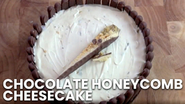 Chocolate Honeycomb Cheesecake