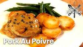 Broke Ass Gourmet / Pork Au Poivre / 2.50 Per Serve