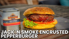 Jack 'N Smoke Encrusted Pepperburger