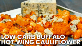 Low Carb Buffalo Hot Wing Cauliflower