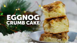 Eggnog Crumb Cake
