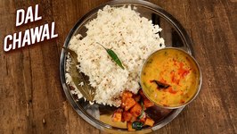 Dal Chawal / How To Make Dal Rice / Yellow Dal And Jeera Rice / Traditional Veg Recipe By Chef Varun