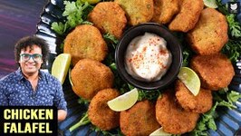 Chicken Falafel - Quick And Easy Recipe - Chicken & Chickpea Fritters - Chicken Recipe By Varun