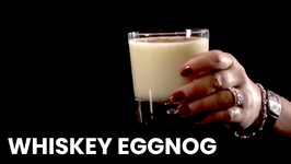 Winter Holiday Party Drinks - How To Make Whiskey Eggnog