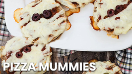 Pizza Mummies - Spooky Halloween Recipes