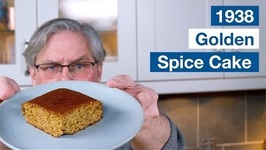 1938 Golden Spice Cake Recipe