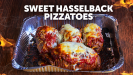 Sweet Hasselback Pizzatoes