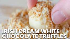Irish Cream White Chocolate Truffles