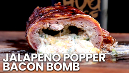 Jalapeno Popper Bacon Bomb