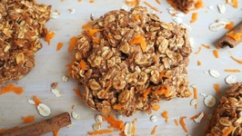 Breakfast Recipe- Healthy Carrot Cake Breakfast Cookies