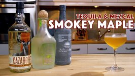 Smoky Maple Tequila And Mezcal Cocktail