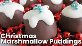 Christmas Marshmallow Puddings